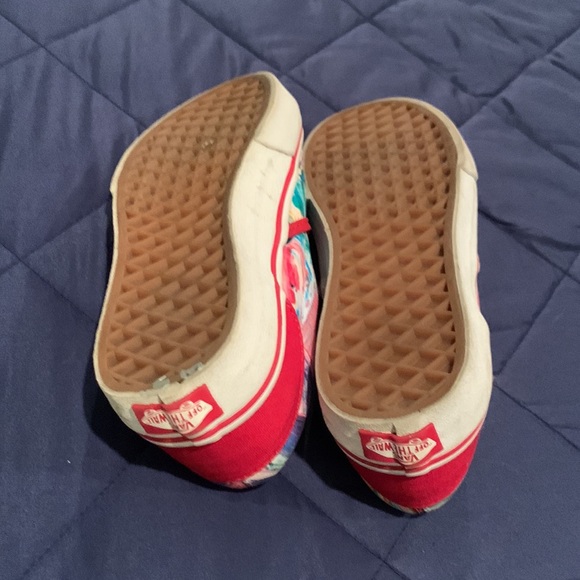 Multi-color Brushstroke Vans - Picture 4 of 5